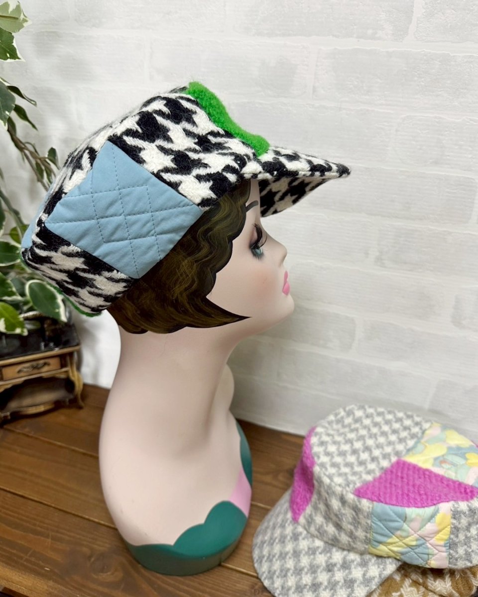 画像5: 【JI'NEコラボ】コートキャスケット(グリーン) (5)