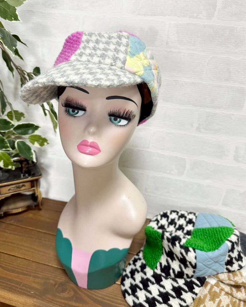 画像3: 【JI'NEコラボ】コートキャスケット(カラフル) (3)