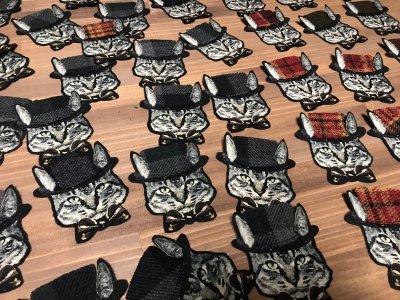 画像1: 猫かぶらニャいと！冬キャスケット(赤)