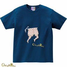 画像1: 【Tシャツ】帽子くん(インディゴ)【モチーフが選べる】 (1)