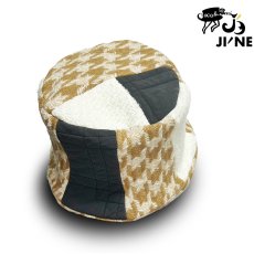 画像1: 【JI'NEコラボ】コートバケットハット(ミルクティ) (1)