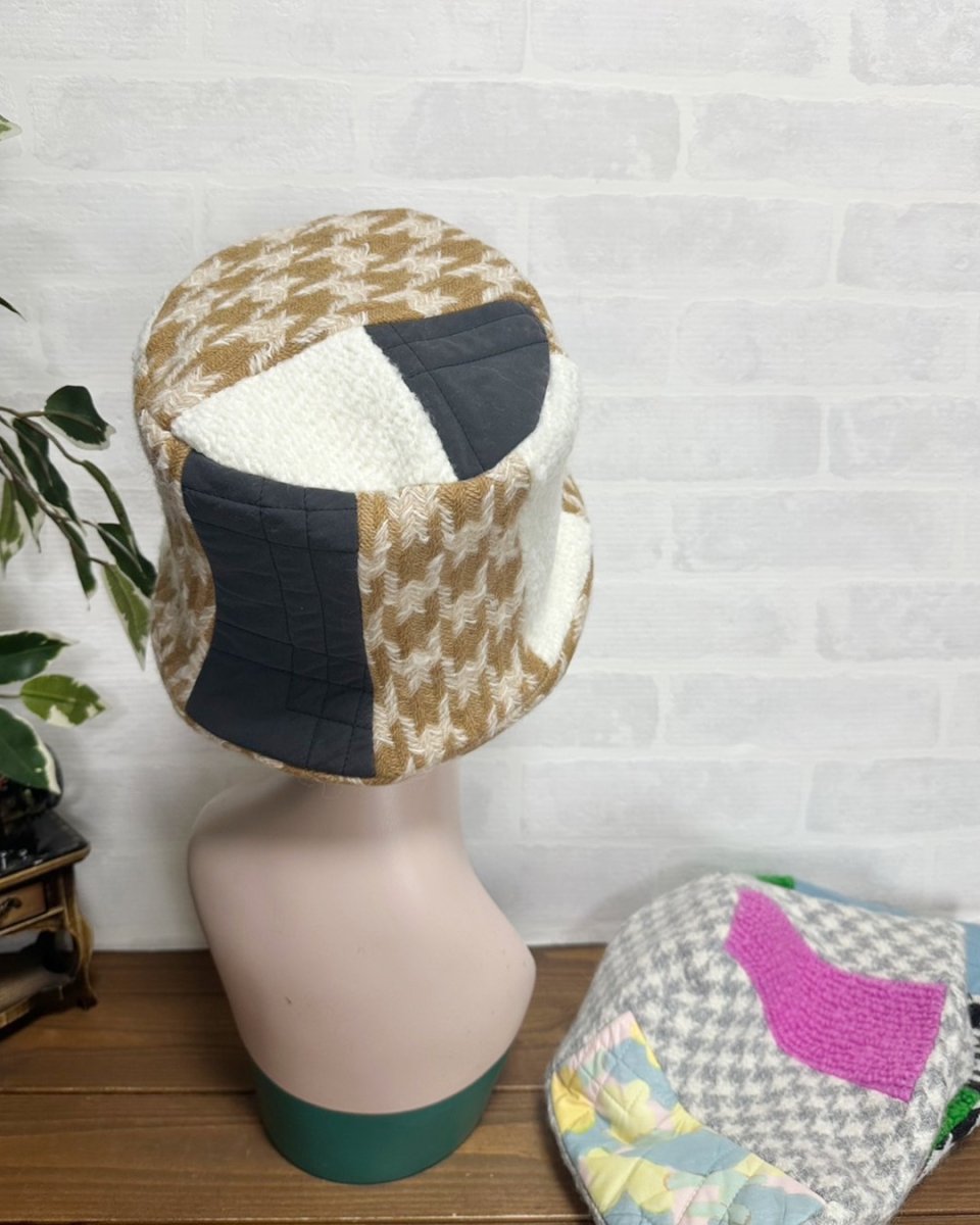 画像4: 【JI'NEコラボ】コートバケットハット(ミルクティ) (4)