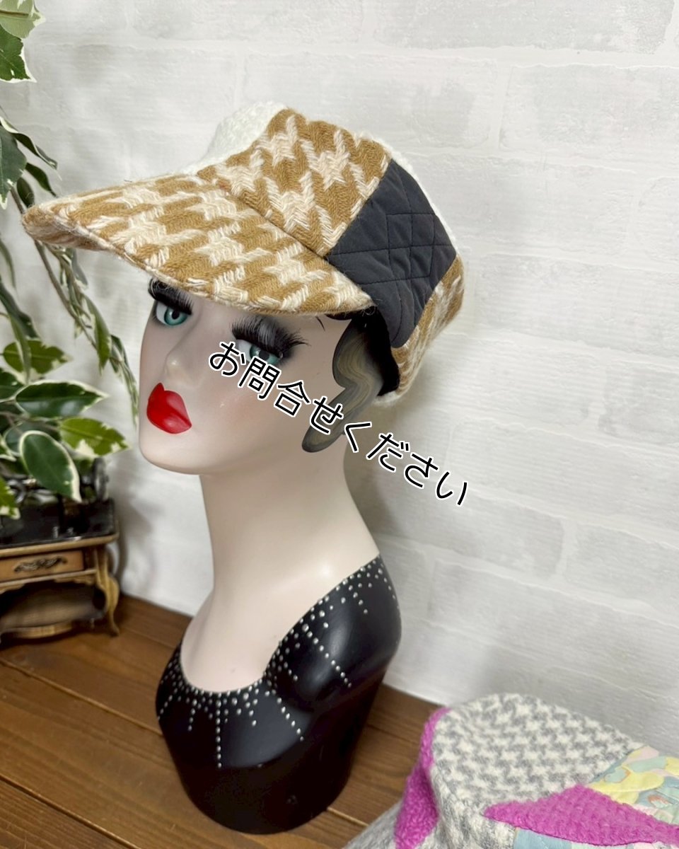 画像5: お客様専用画面【JI'NEコラボ】コートキャスケット(ミルクティ) (5)