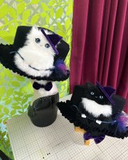 画像8: 猫かぶらニャいと！冬ハット(ニャロウィン)白猫 (8)