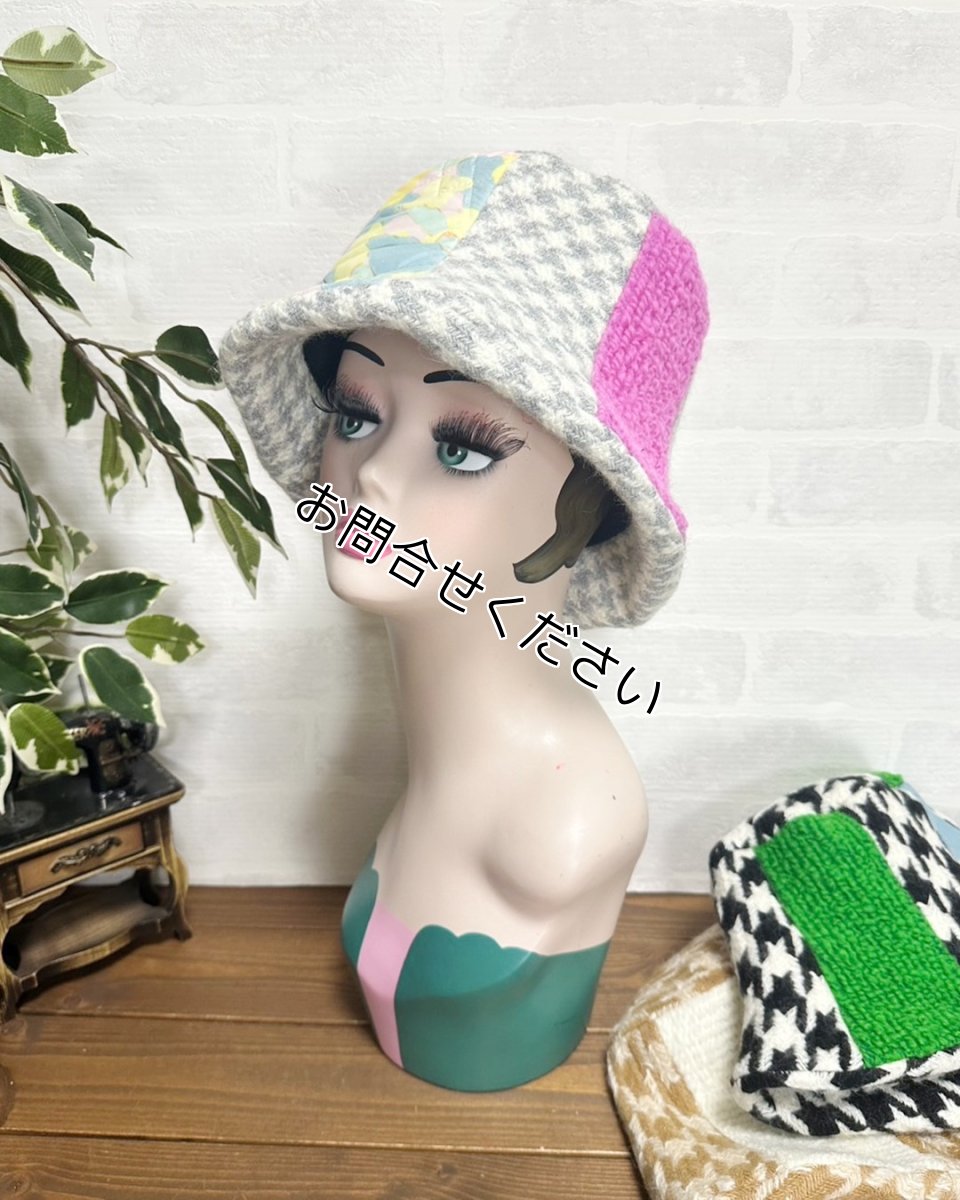 画像3: 【JI'NEコラボ】コートバケットハット(カラフル) (3)