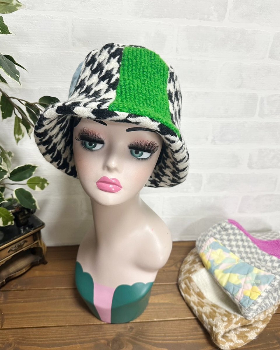 画像6: 【JI'NEコラボ】コートバケットハット(グリーン) (6)