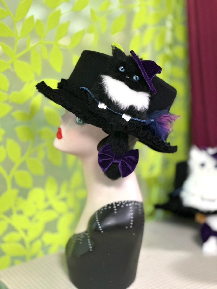 画像10: 猫かぶらニャいと！冬ハット(ニャロウィン)黒猫 (10)