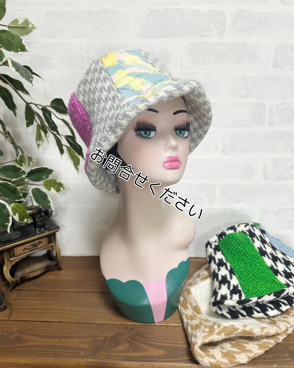 画像4: 【JI'NEコラボ】コートバケットハット(カラフル) (4)