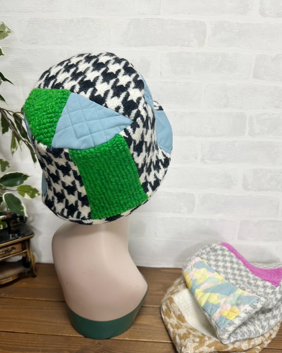 画像4: 【JI'NEコラボ】コートバケットハット(グリーン) (4)