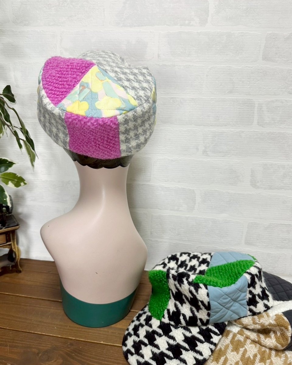 画像7: 【JI'NEコラボ】コートキャスケット(カラフル) (7)