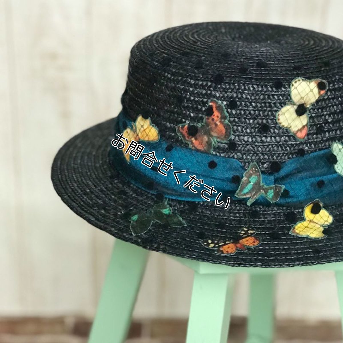 画像5: 【チョ〜群ガ〜ル（限定カラー）】本体ブラック・リボンターコイズ・フロッキー黒 (5)