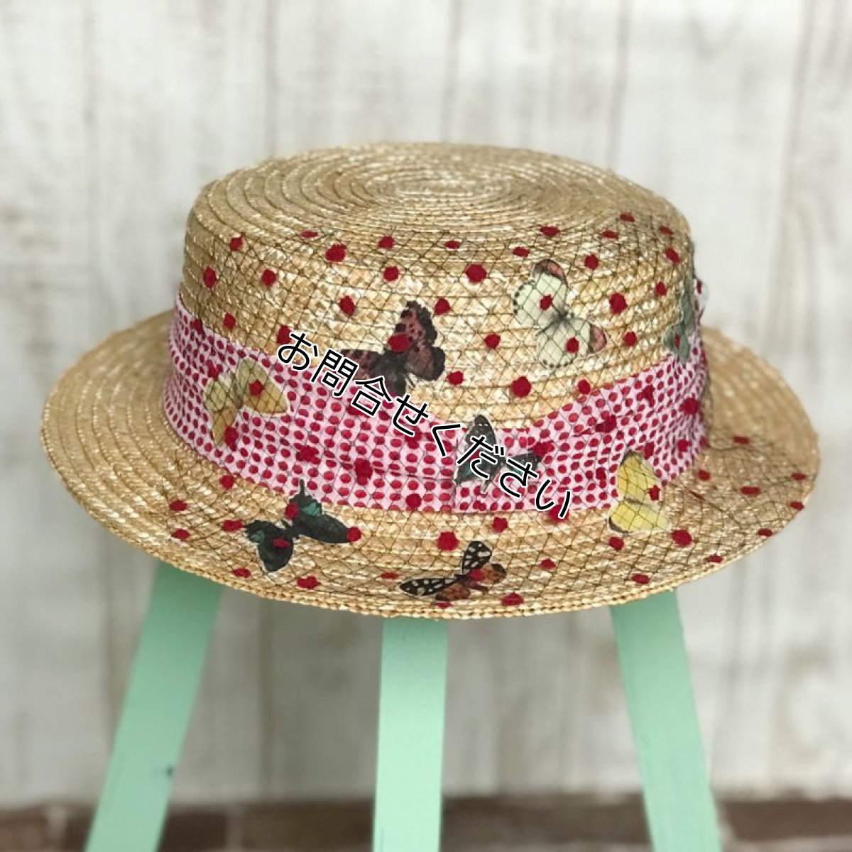 画像7: 【チョ〜群ガ〜ル（限定カラー）】本体キナリ・リボン水玉白赤・フロッキー赤 (7)