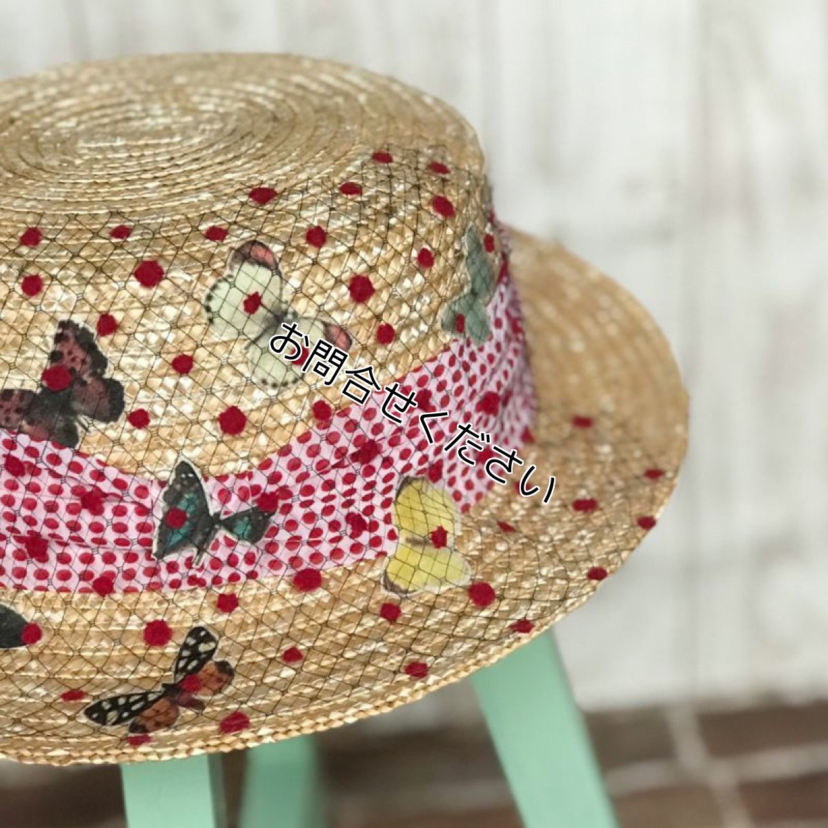 画像2: 【チョ〜群ガ〜ル（限定カラー）】本体キナリ・リボン水玉白赤・フロッキー赤 (2)