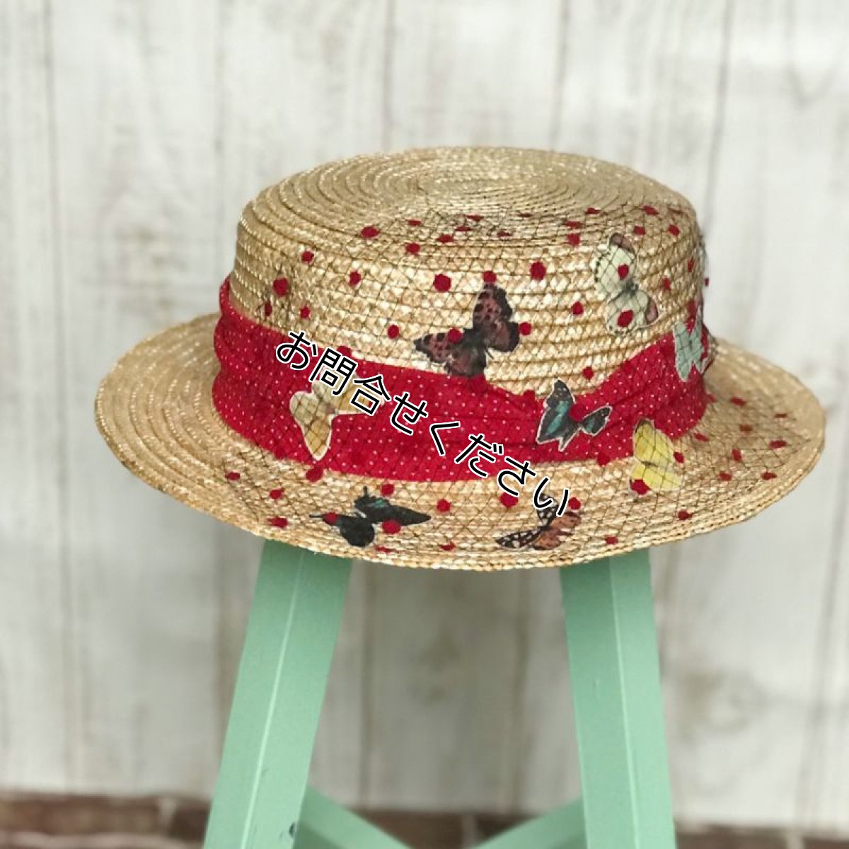 画像5: 【チョ〜群ガ〜ル（限定カラー）】本体キナリ・リボン小水玉赤白・フロッキー赤 (5)