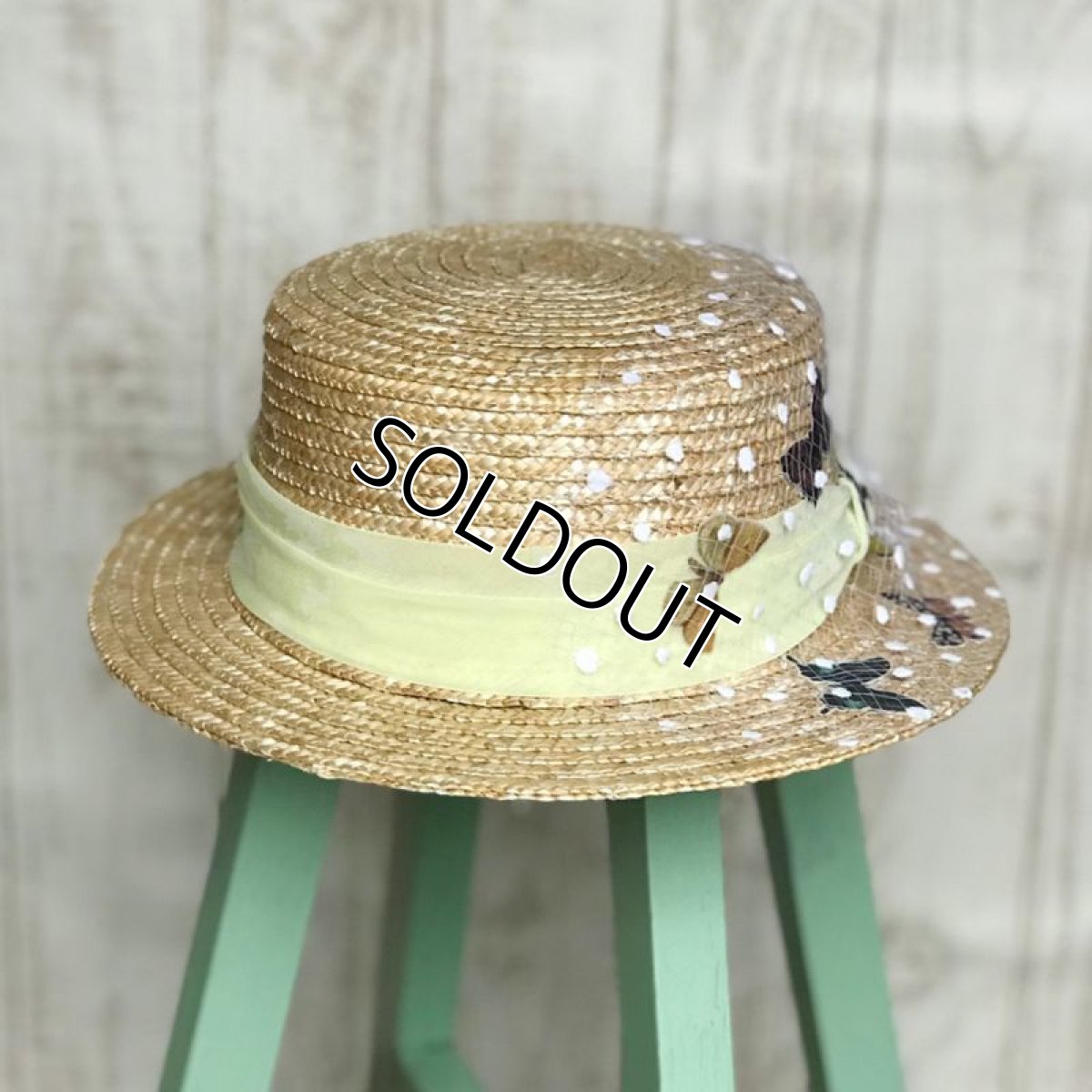 画像3: 【チョ〜群ガ〜ル（限定カラー）】本体キナリ・リボンクリームイエロー・フロッキー白 (3)