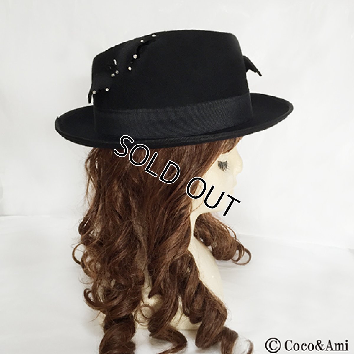 画像6: 雨の日キラキラスパイダー（中折れハット） (6)