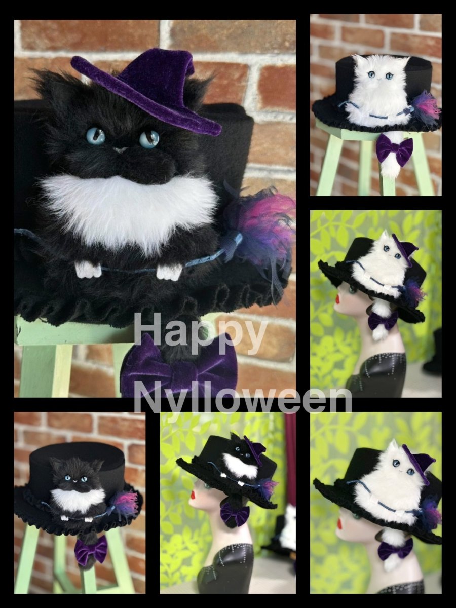 画像13: 猫かぶらニャいと！冬ハット(ニャロウィン)黒猫 (13)