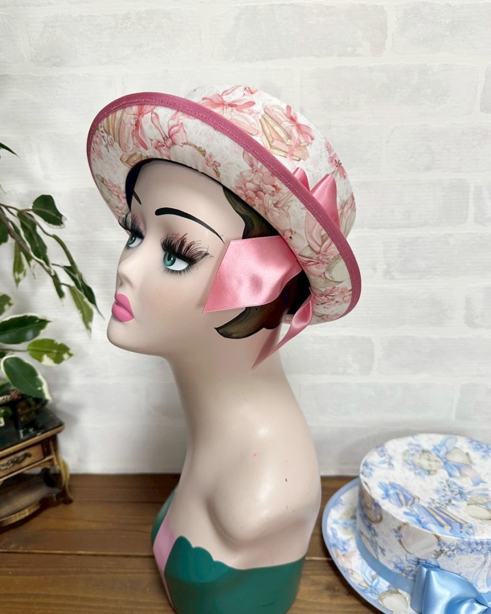 画像4: 【ここあみ気まぐれ祭り】鳥と帽子（ピンク） (4)