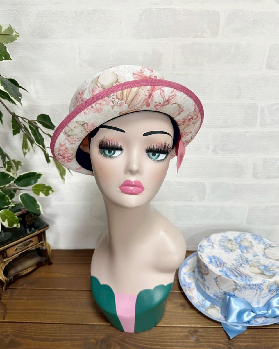 画像3: 【ここあみ気まぐれ祭り】鳥と帽子（ピンク） (3)