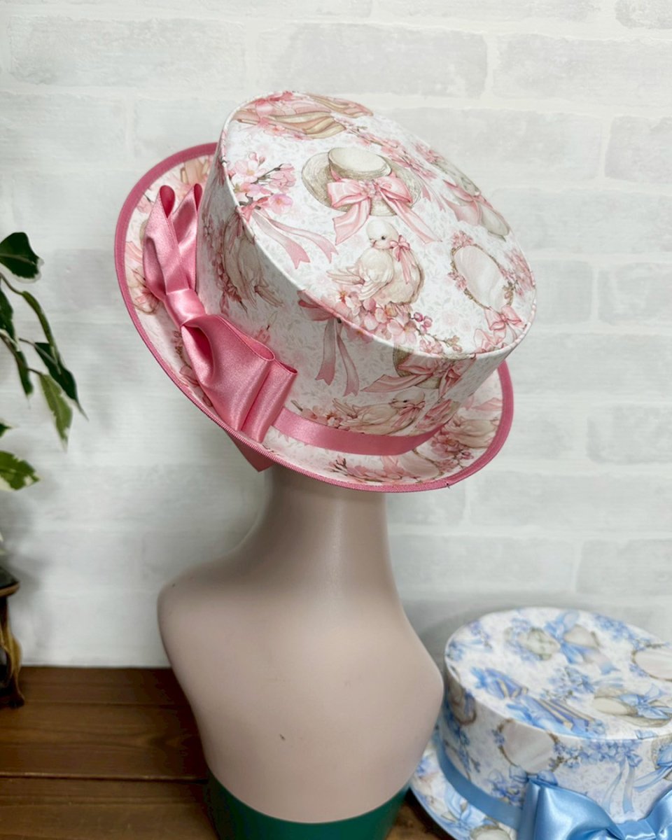 画像8: 【ここあみ気まぐれ祭り】鳥と帽子（ピンク） (8)