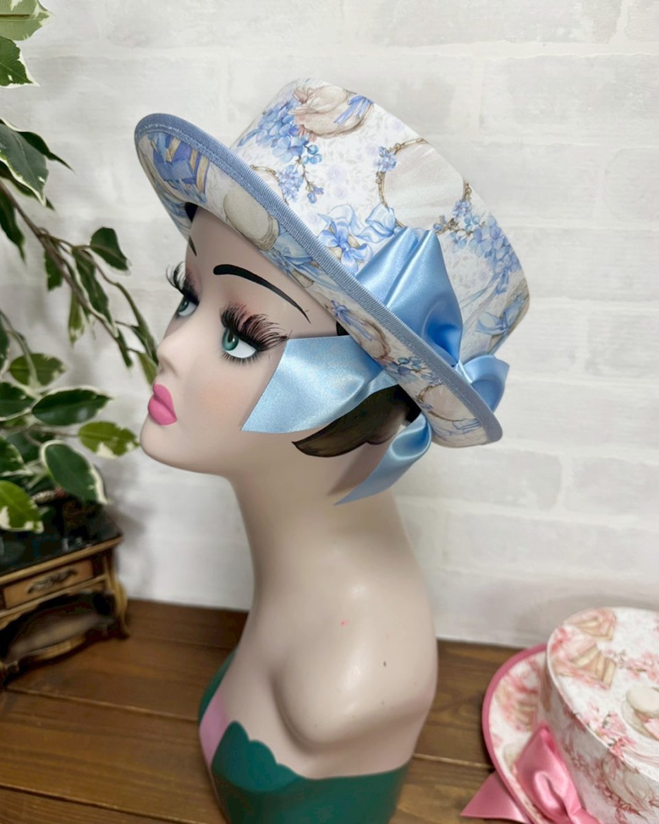 画像2: 【ここあみ気まぐれ祭り】鳥と帽子（ブルー） (2)