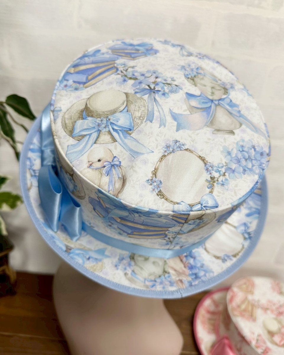 画像3: 【ここあみ気まぐれ祭り】鳥と帽子（ブルー） (3)