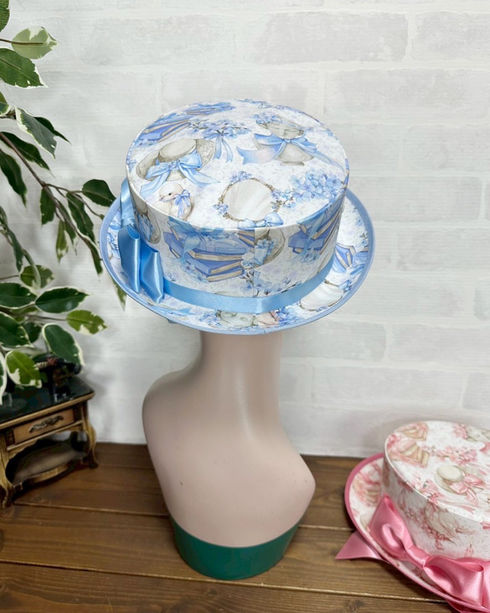 画像6: 【ここあみ気まぐれ祭り】鳥と帽子（ブルー） (6)