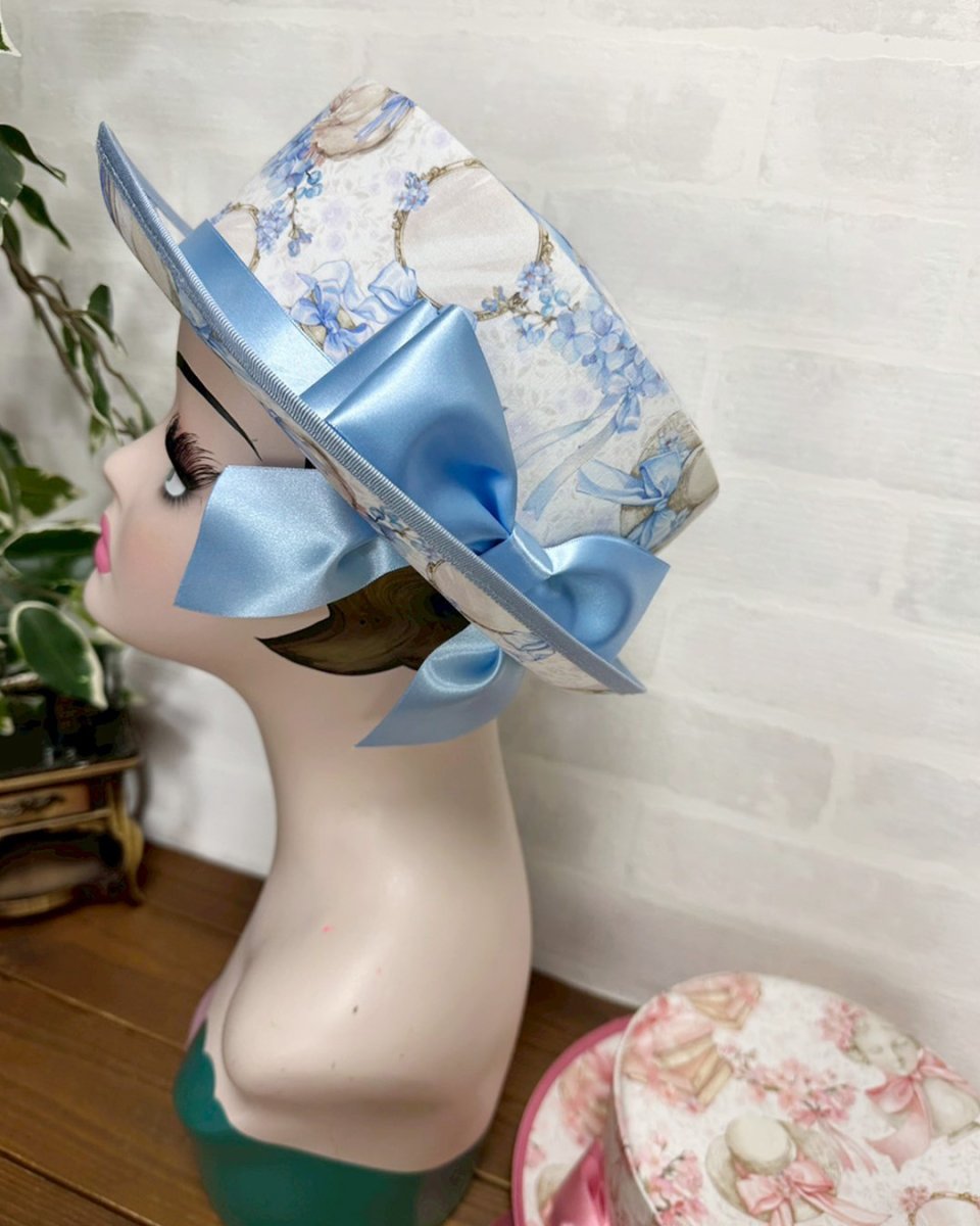 画像9: 【ここあみ気まぐれ祭り】鳥と帽子（ブルー） (9)