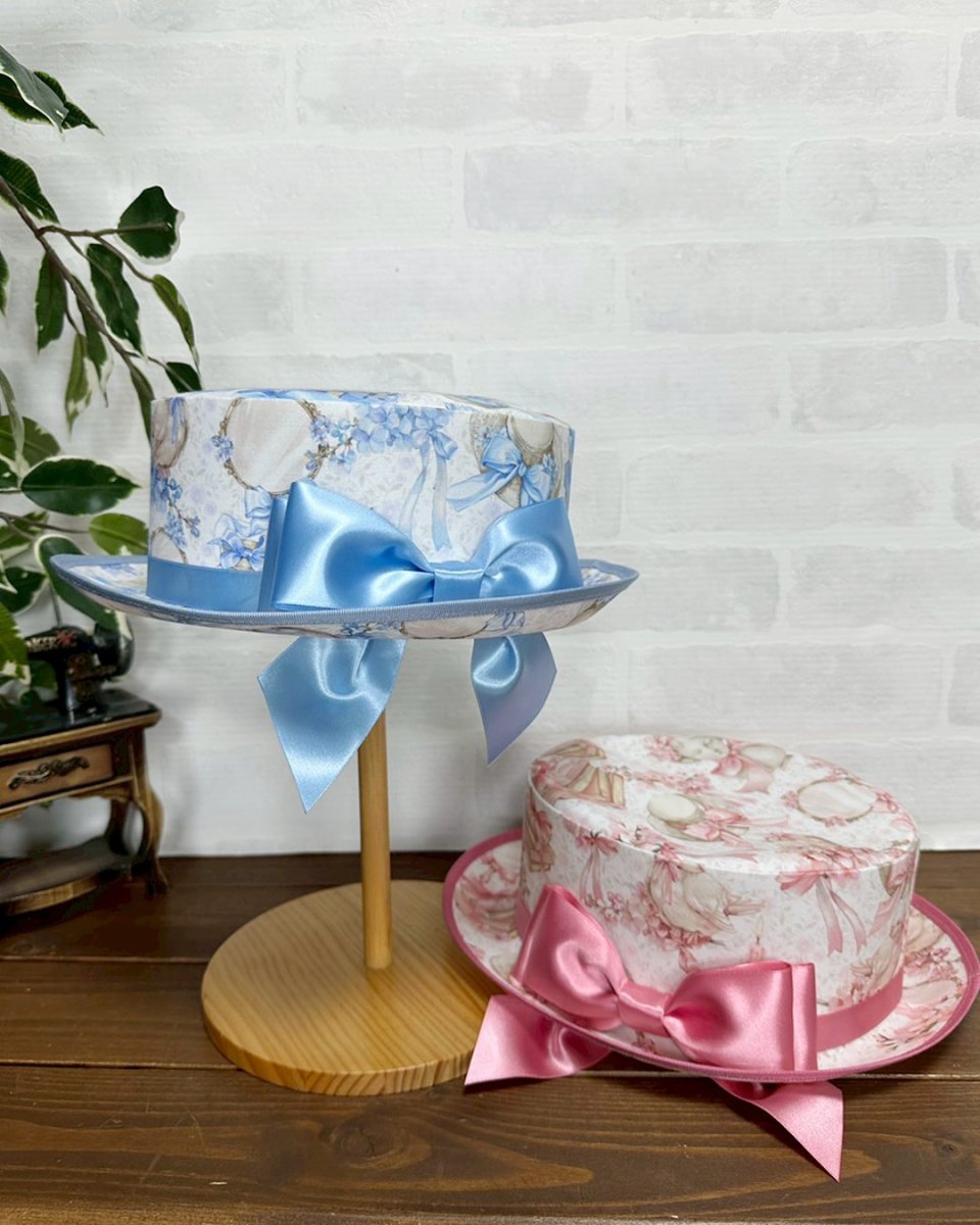 画像10: 【ここあみ気まぐれ祭り】鳥と帽子（ブルー） (10)