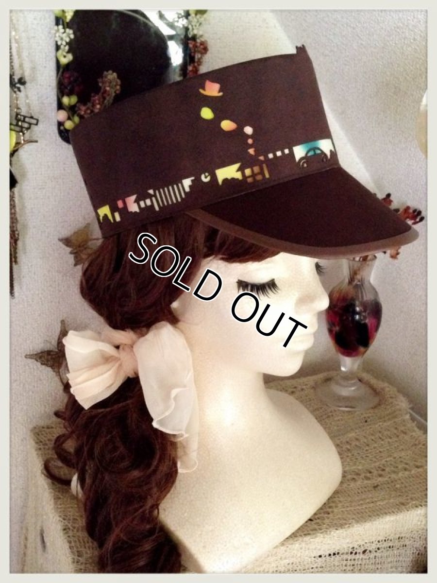 画像7: 泣いても泣いてもキリンがない！キャスケット(ブラウン) (7)