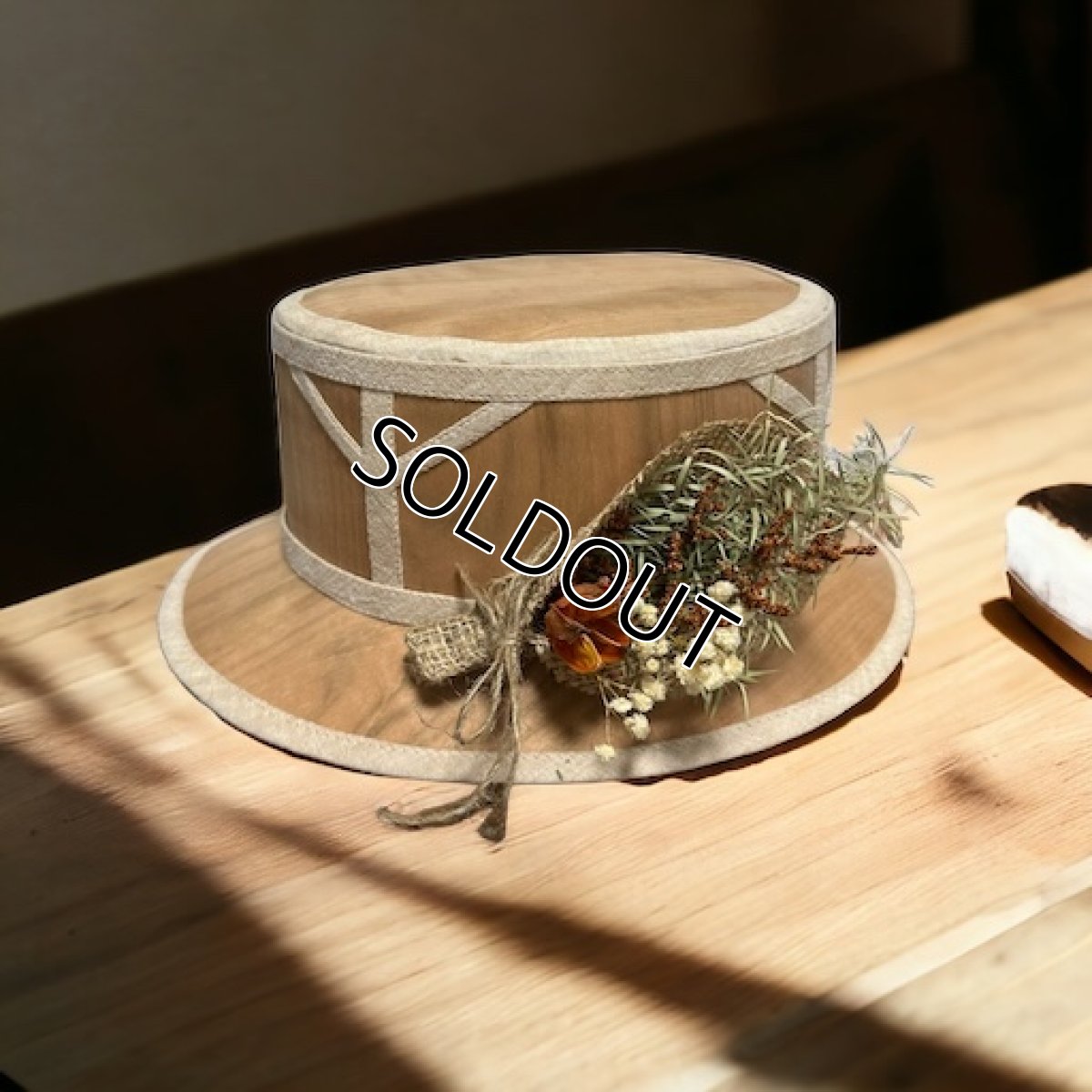 画像13: 【ラスト1点】木の帽子〜MADE OF WOOD〜(桜) (13)