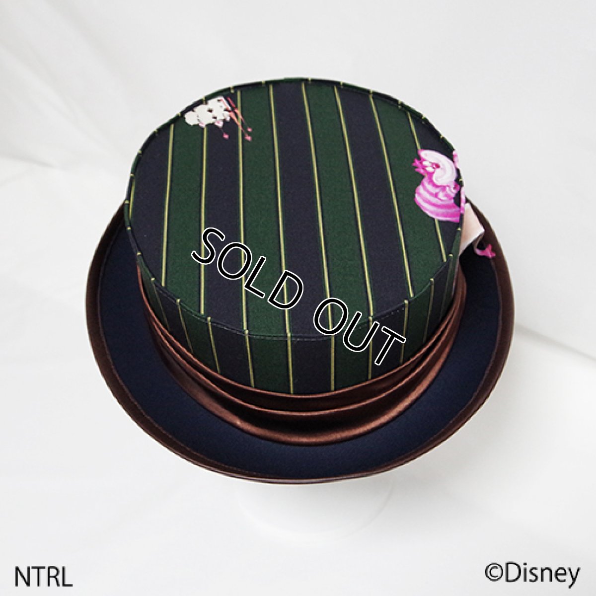 画像4: 不思議の国のアリス 帽子「クロッケーはできるかい？」（グリーン） (4)