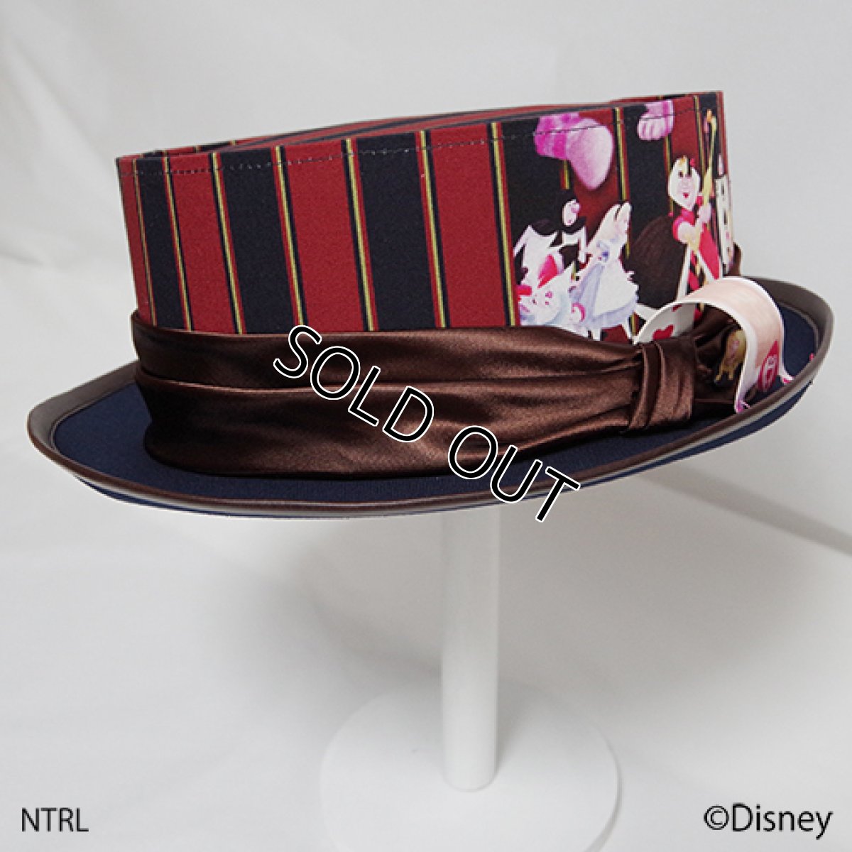 画像7: 不思議の国のアリス 帽子「クロッケーはできるかい?」(レッド) (7)