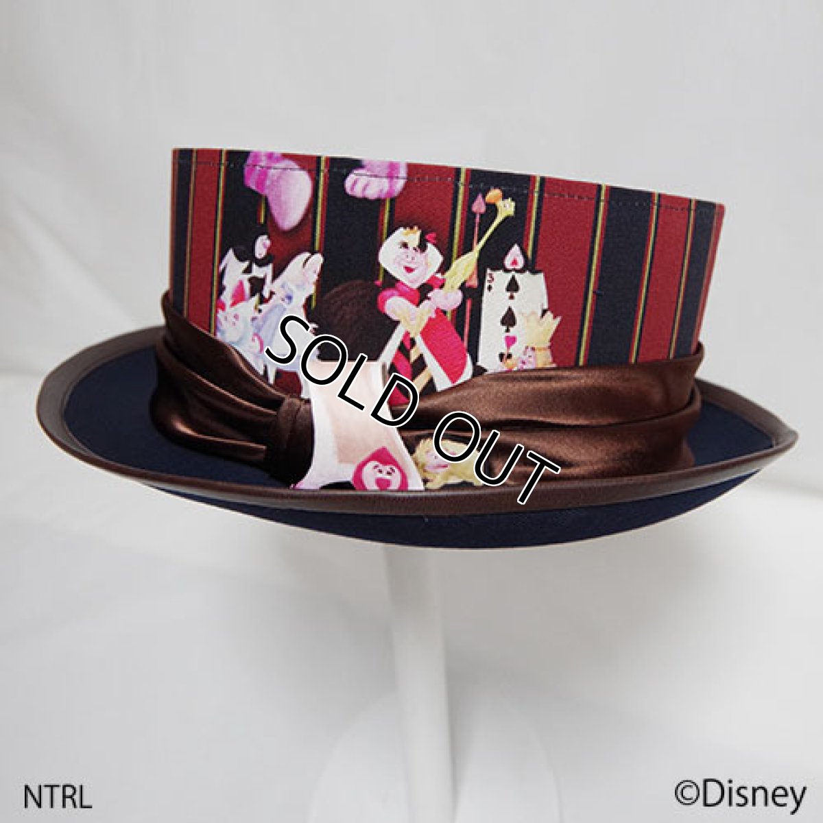 画像2: 不思議の国のアリス 帽子「クロッケーはできるかい?」(レッド) (2)