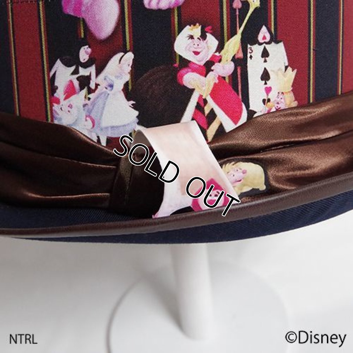 画像4: 不思議の国のアリス 帽子「クロッケーはできるかい?」(レッド) (4)