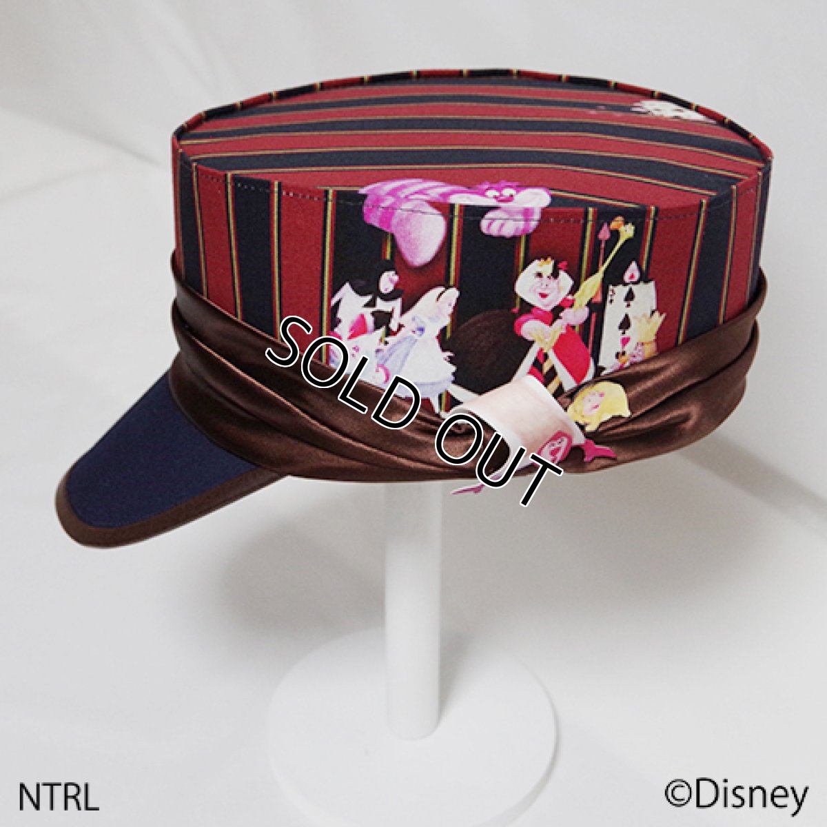 画像3: 不思議の国のアリスキャスケット「クロッケーはできるかい?」(レッド) (3)