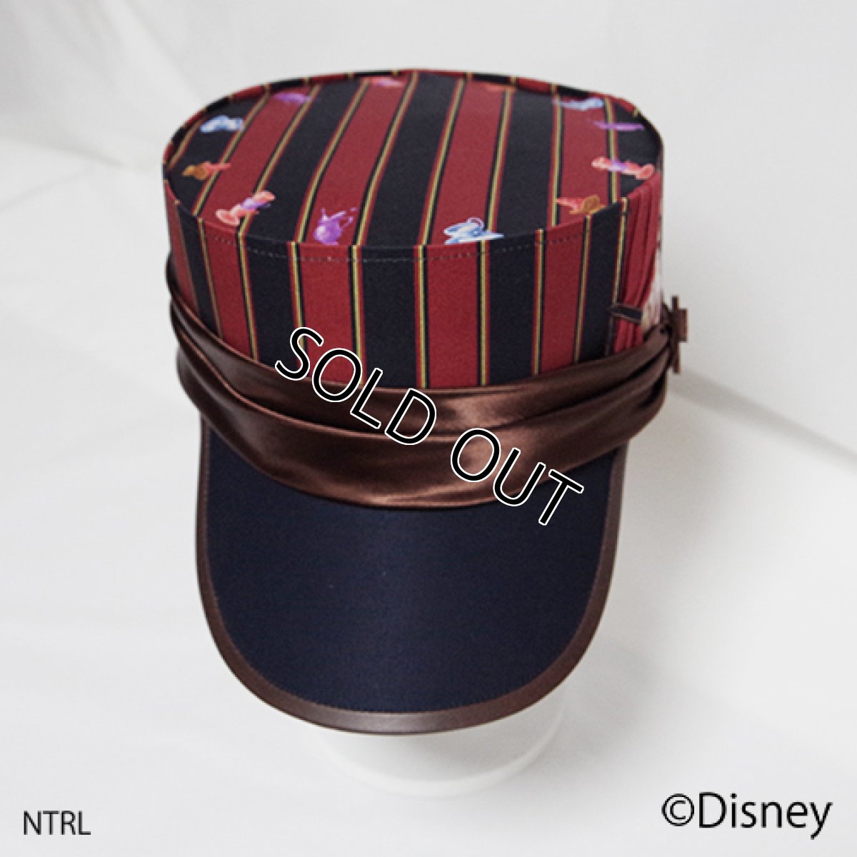 画像2: 不思議の国のアリス キャスケット「何でもない日バンザイ！」(レッド) (2)