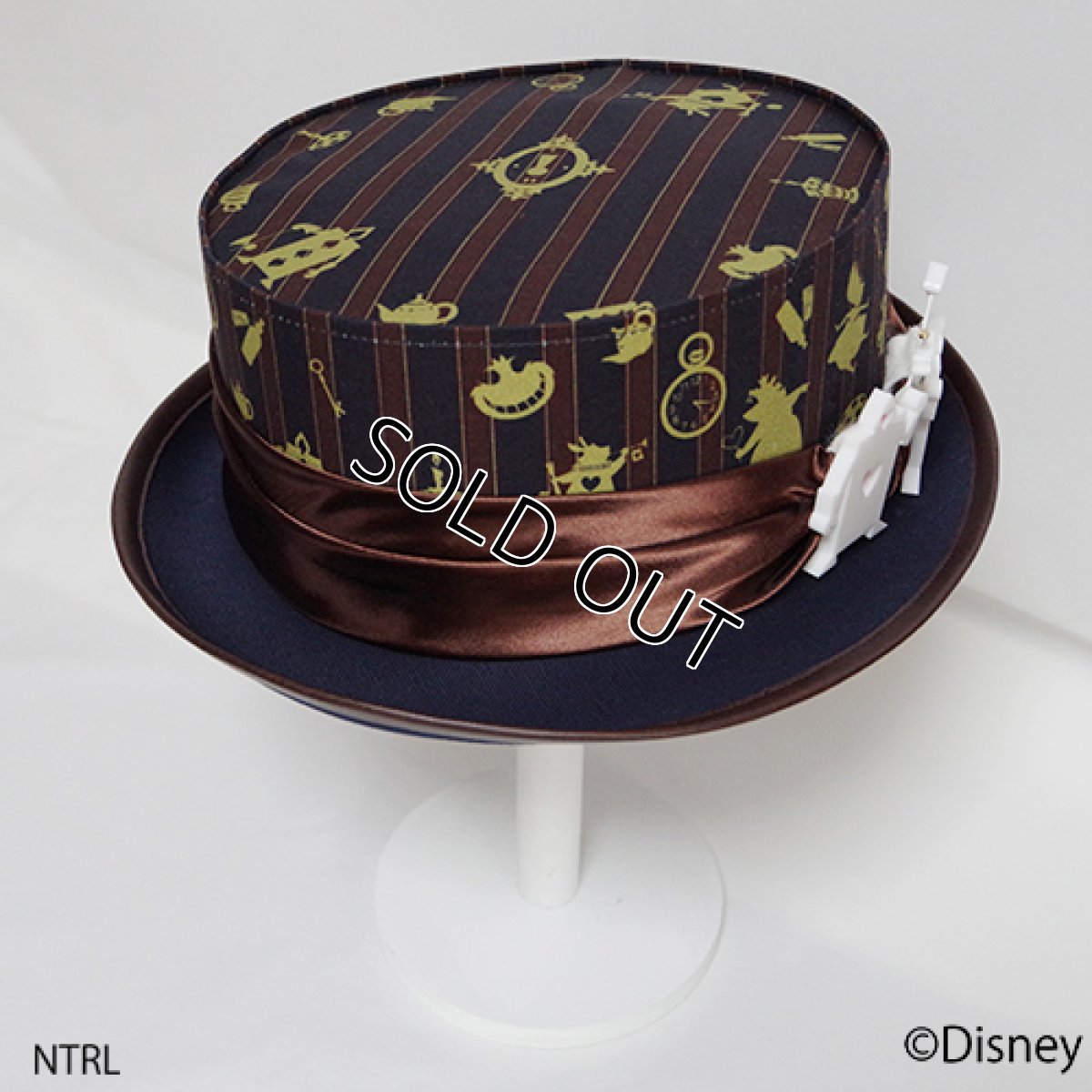 画像5: 不思議の国のアリス シルエットハット（ネイビー） (5)