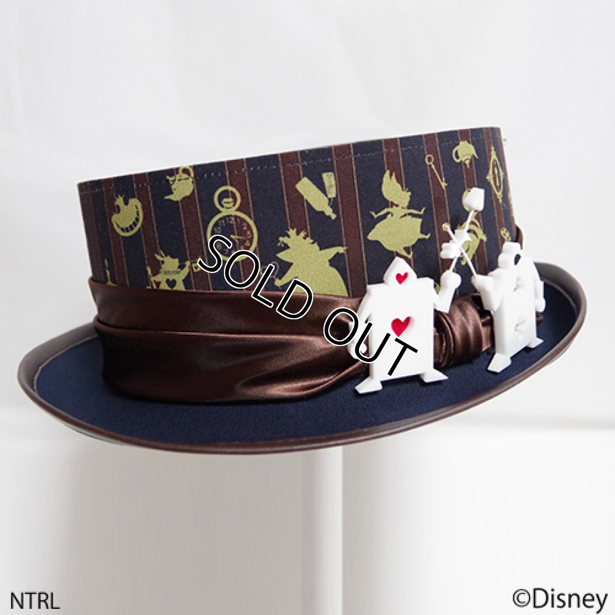 画像4: 不思議の国のアリス シルエットハット（ネイビー） (4)