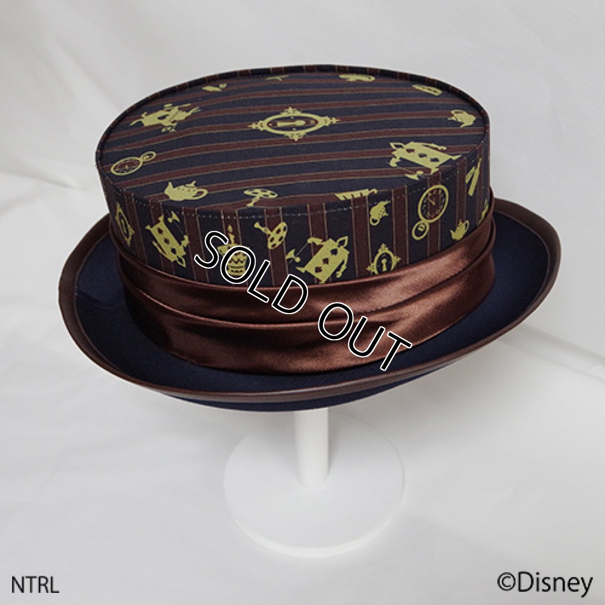 画像2: 不思議の国のアリス シルエットハット（ネイビー） (2)