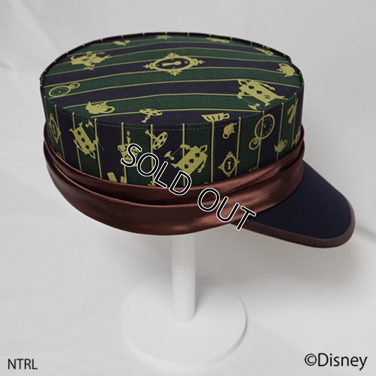 画像5: 不思議の国のアリス シルエットキャスケット（グリーン） (5)