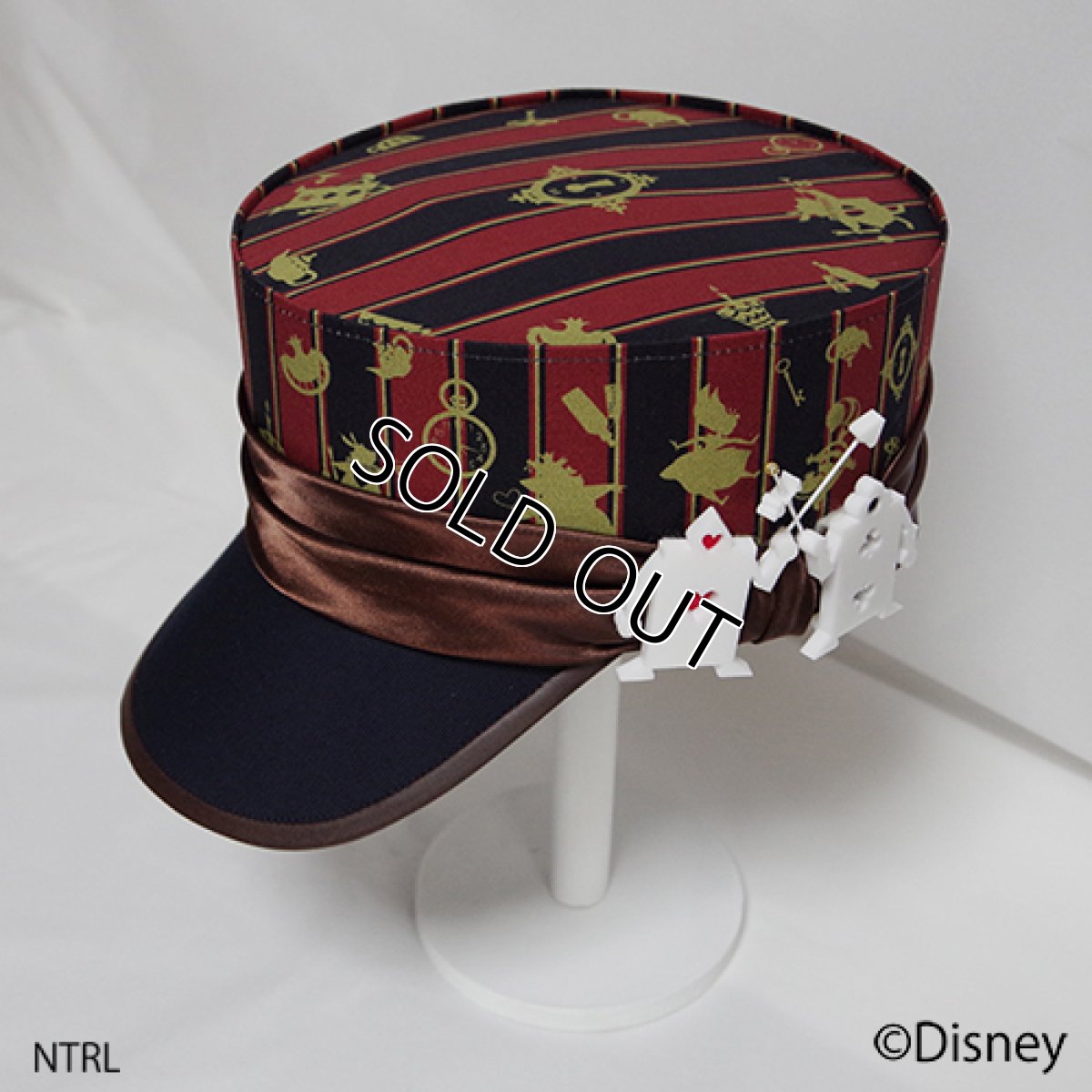 画像4: 不思議の国のアリス シルエットキャスケット（レッド） (4)