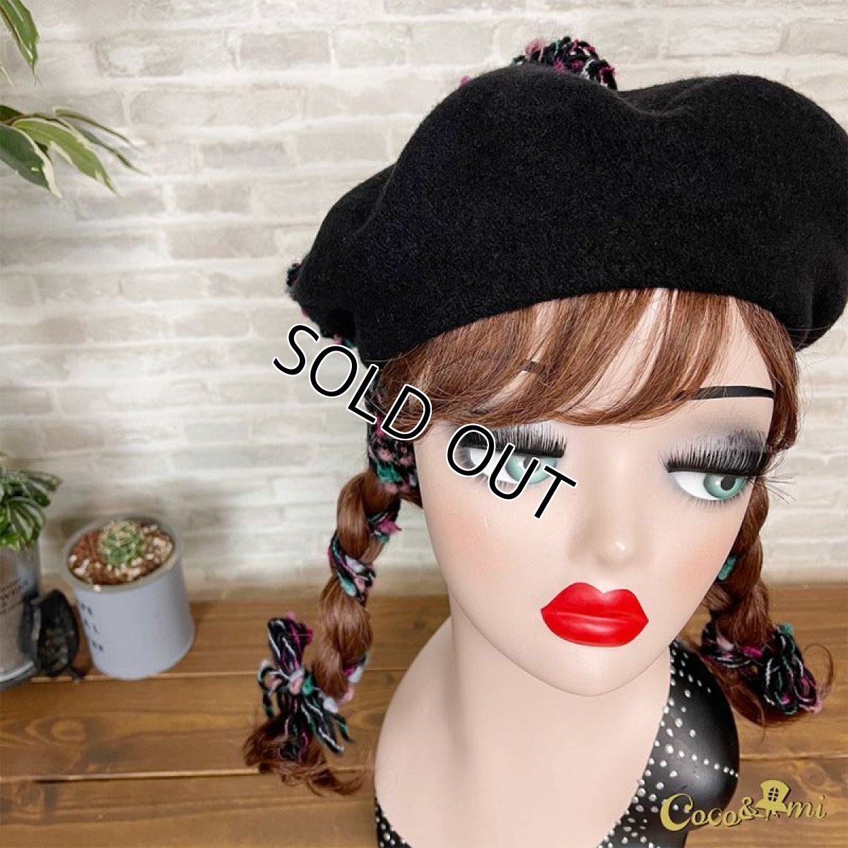 画像7: AmiAmiベレー(ブラック) (7)