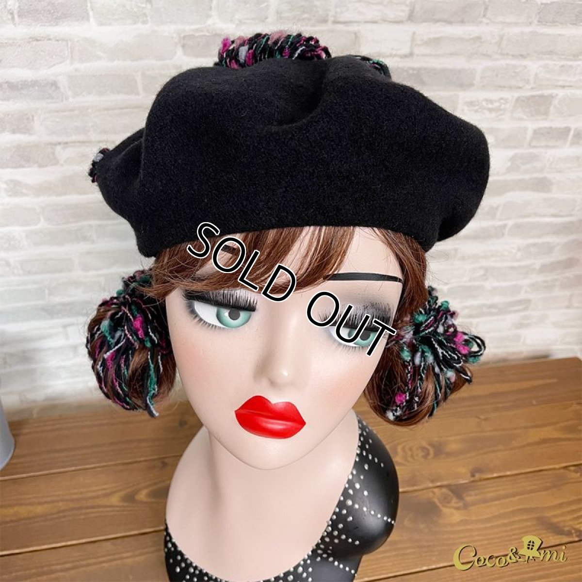 画像10: AmiAmiベレー(ブラック) (10)