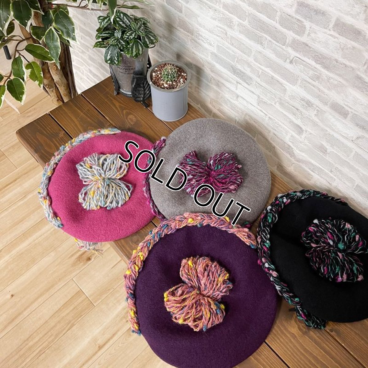 画像20: AmiAmiベレー(ディープピンク) (20)