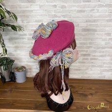 画像7: AmiAmiベレー(ディープピンク) (7)