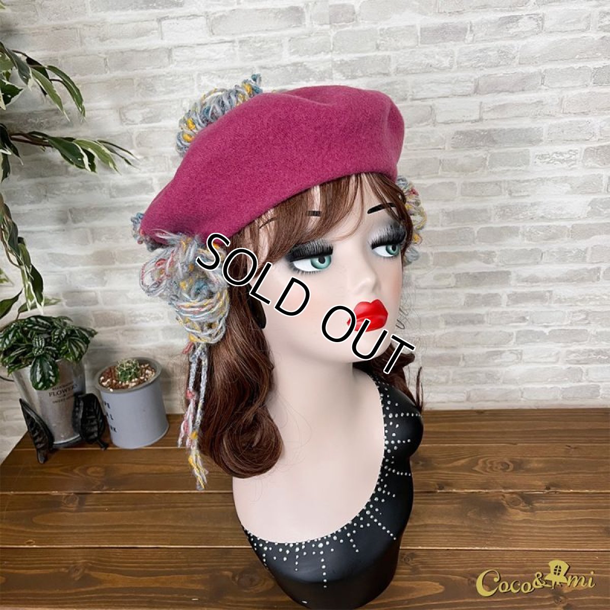 画像6: AmiAmiベレー(ディープピンク) (6)