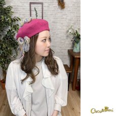 画像9: AmiAmiベレー(ディープピンク) (9)