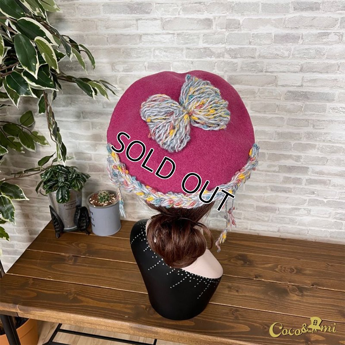 画像5: AmiAmiベレー(ディープピンク) (5)