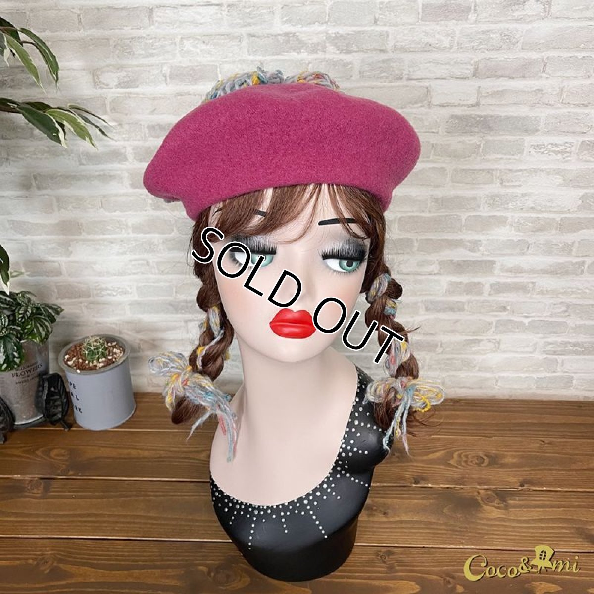 画像11: AmiAmiベレー(ディープピンク) (11)